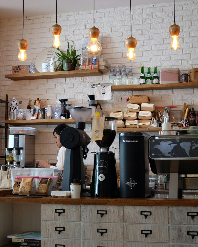 Coffee shop commercial equipment